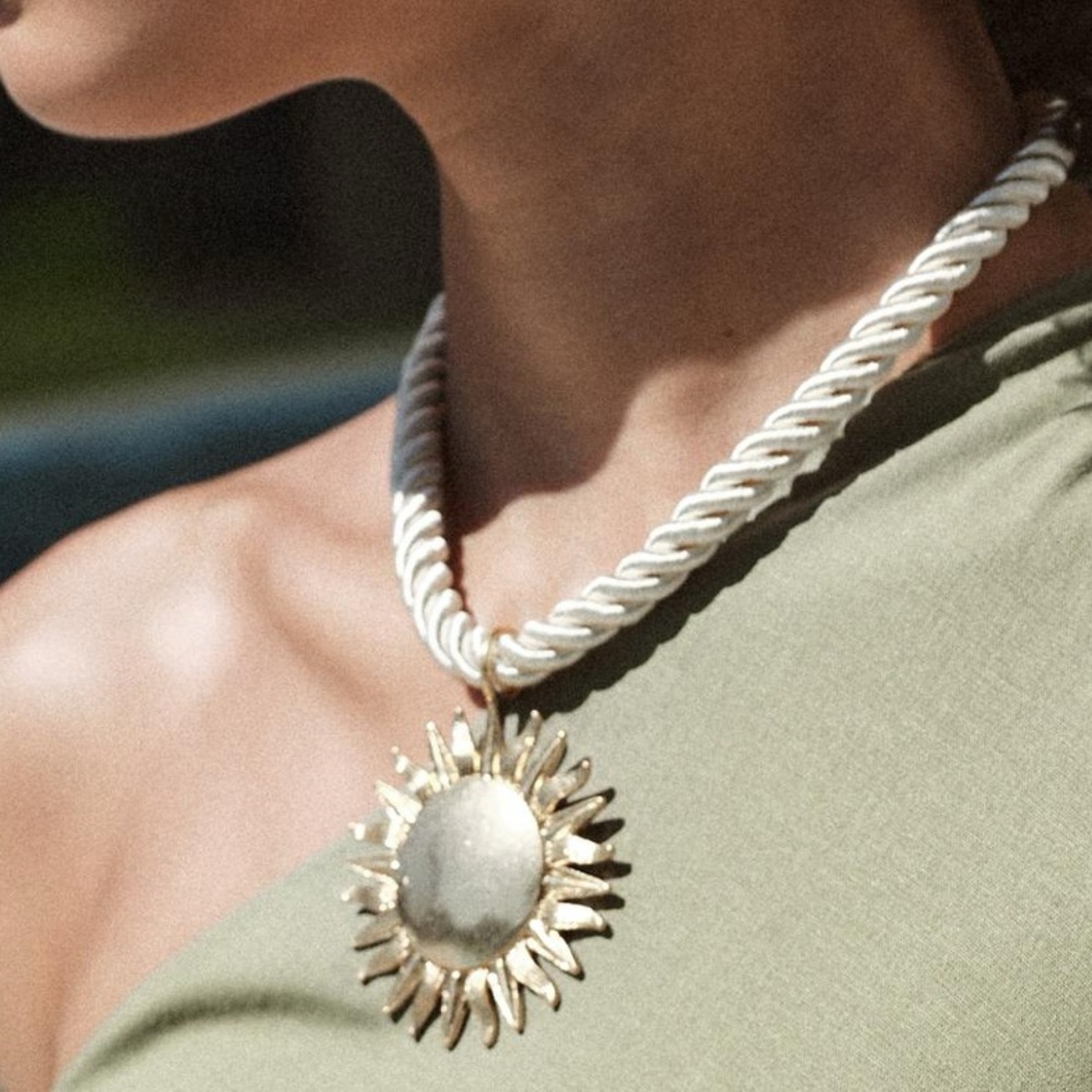 ZARA Sun Cord Necklace